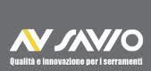 Logo of the company SAVIO with the slogan