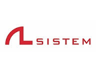 Logo rosso composto da una forma astratta e curva che ricorda una lettera A stilizzata, seguita dalla scritta