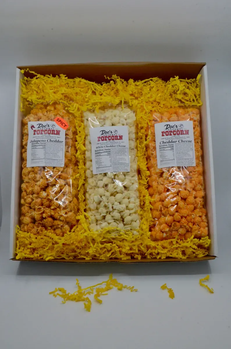 Popcorn Samplers from Maier's Gourmet Popcorn | Formerly Docs Gourmet Popcorn