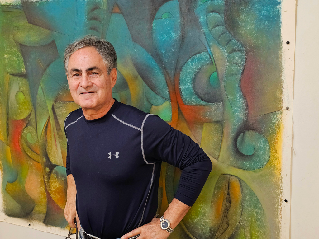 Armen Kojoyian in the Studio