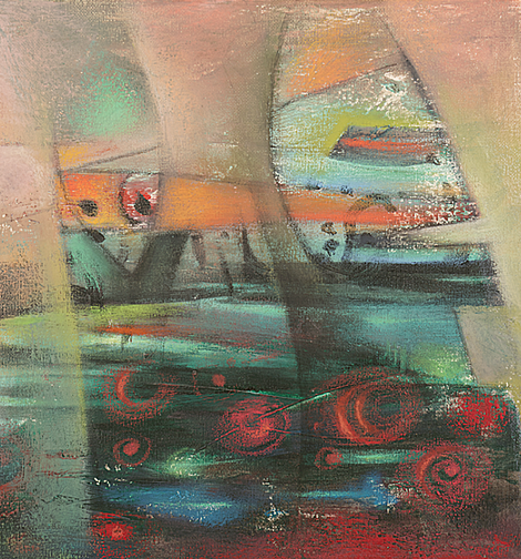 Small artworks by artist Armen Kojoyian always lead to grander pieces.