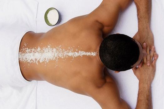 Salt Scrub Pamper Room Syston Leicester