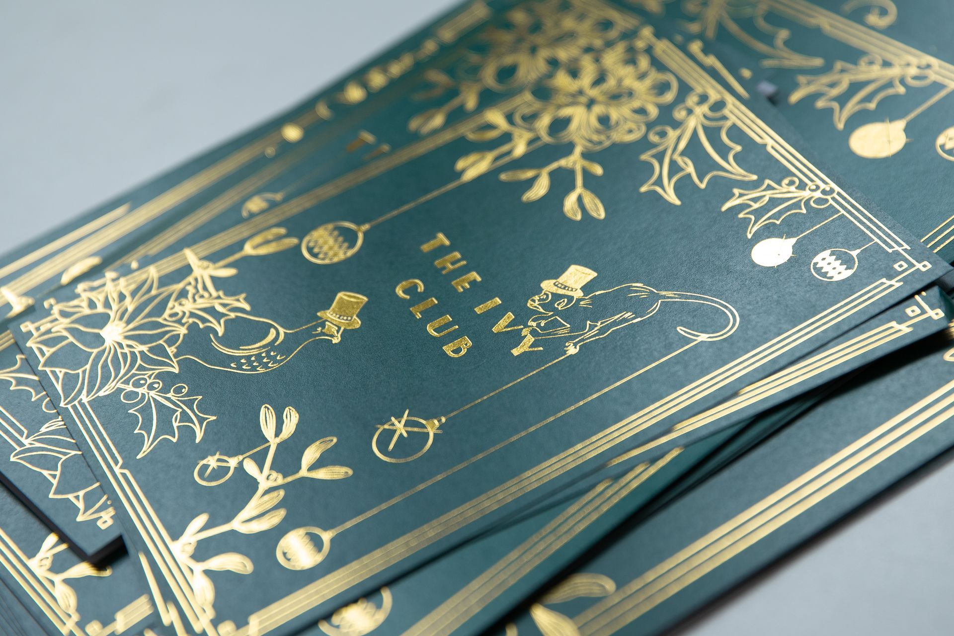 I5 - Menu Printing London UK - Menu Design & Printing - London - foil