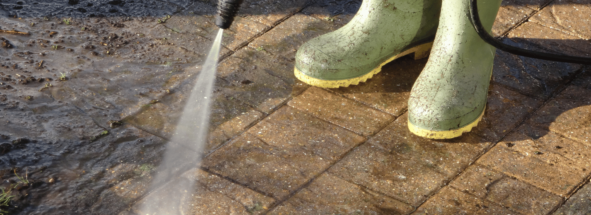 Preparing a driveway for painting