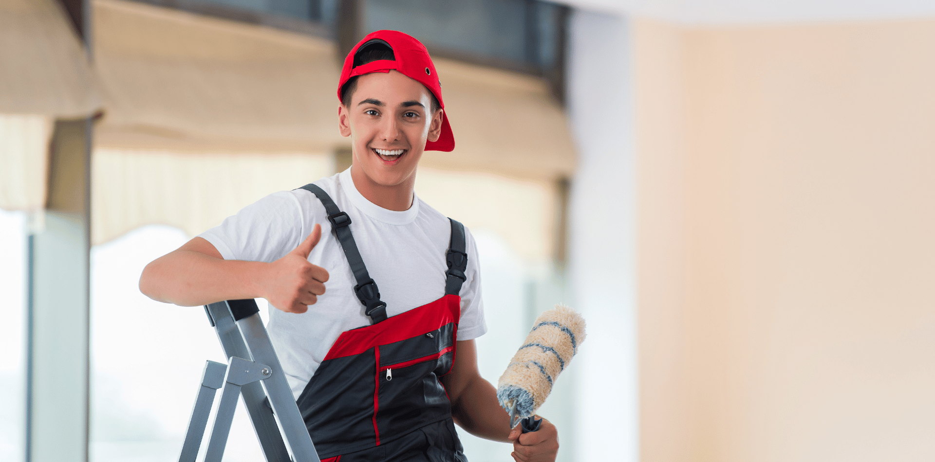 Young Professional painter