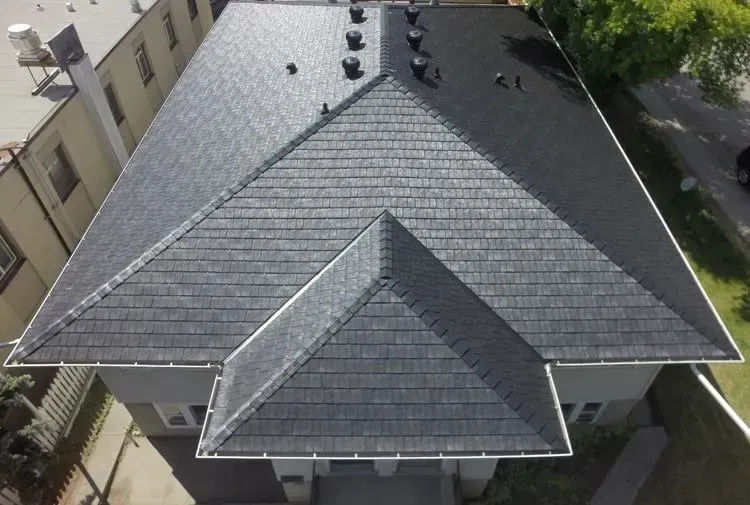 Synthetic Slate Rubber Shingles