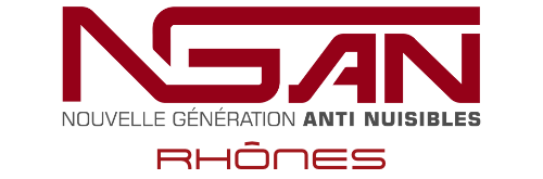 Un logo rouge et noir pour une entreprise appelée ngan