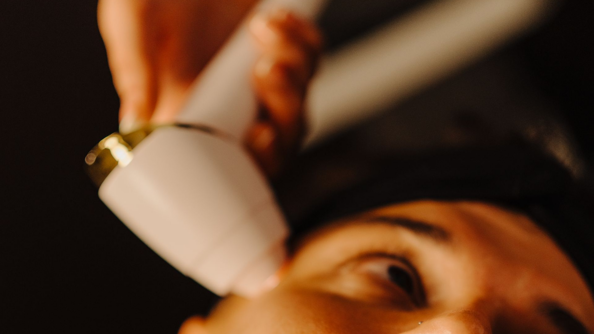 Pumkin cream face mask at Aurah spa in Prestwick, Ayrshire