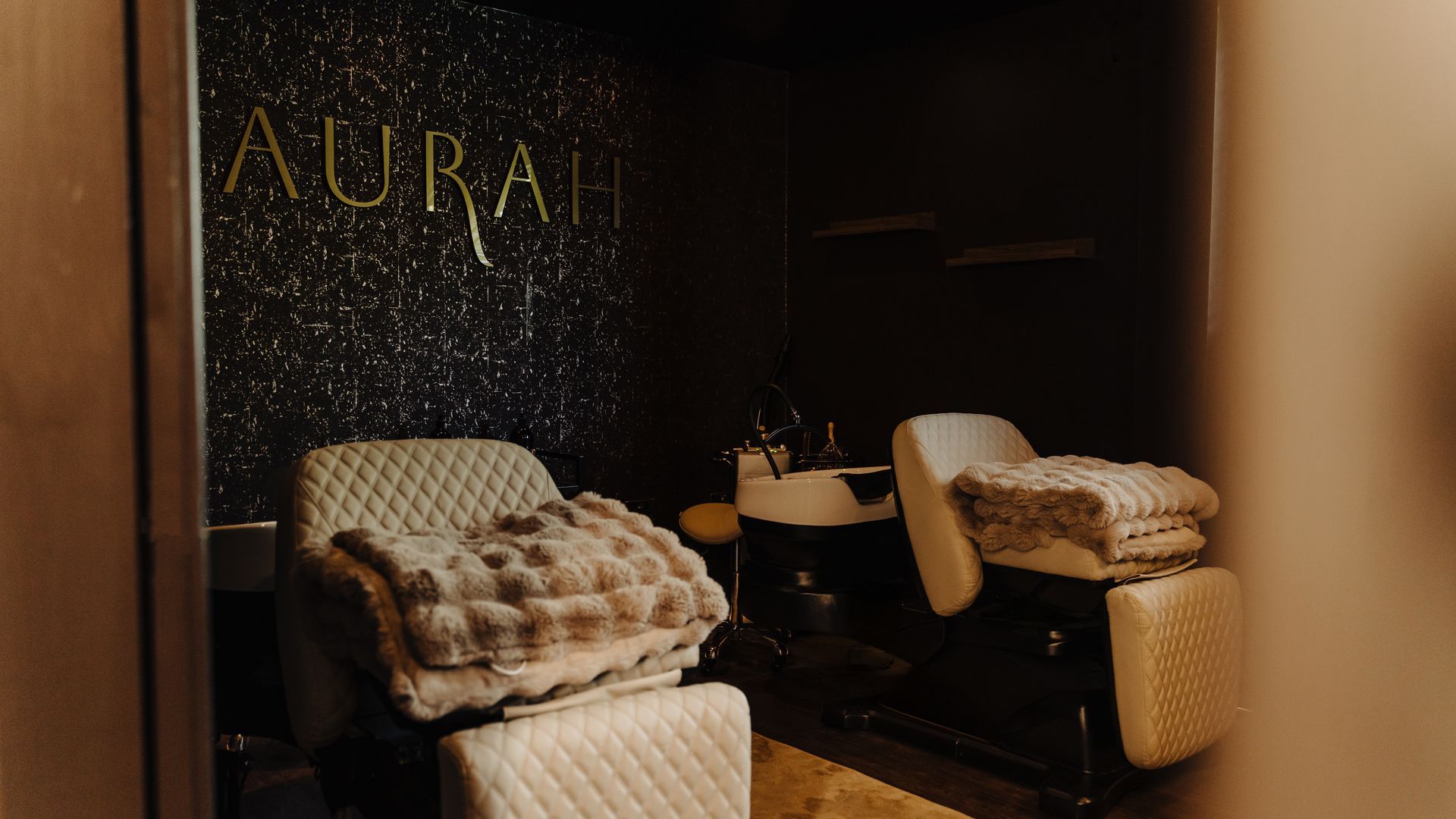 Two authentic Japanese relaxation beds at Aurah spa in Prestwick, Ayrshire