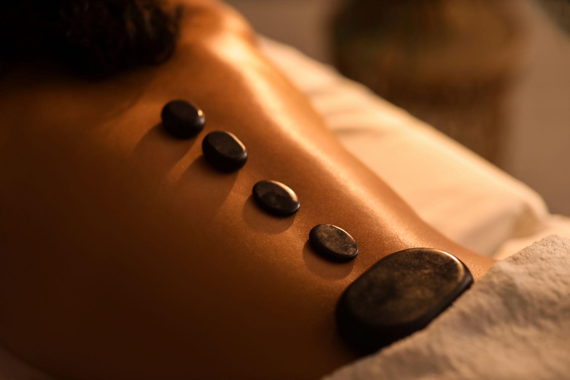 hot stone massage in Ayrshire