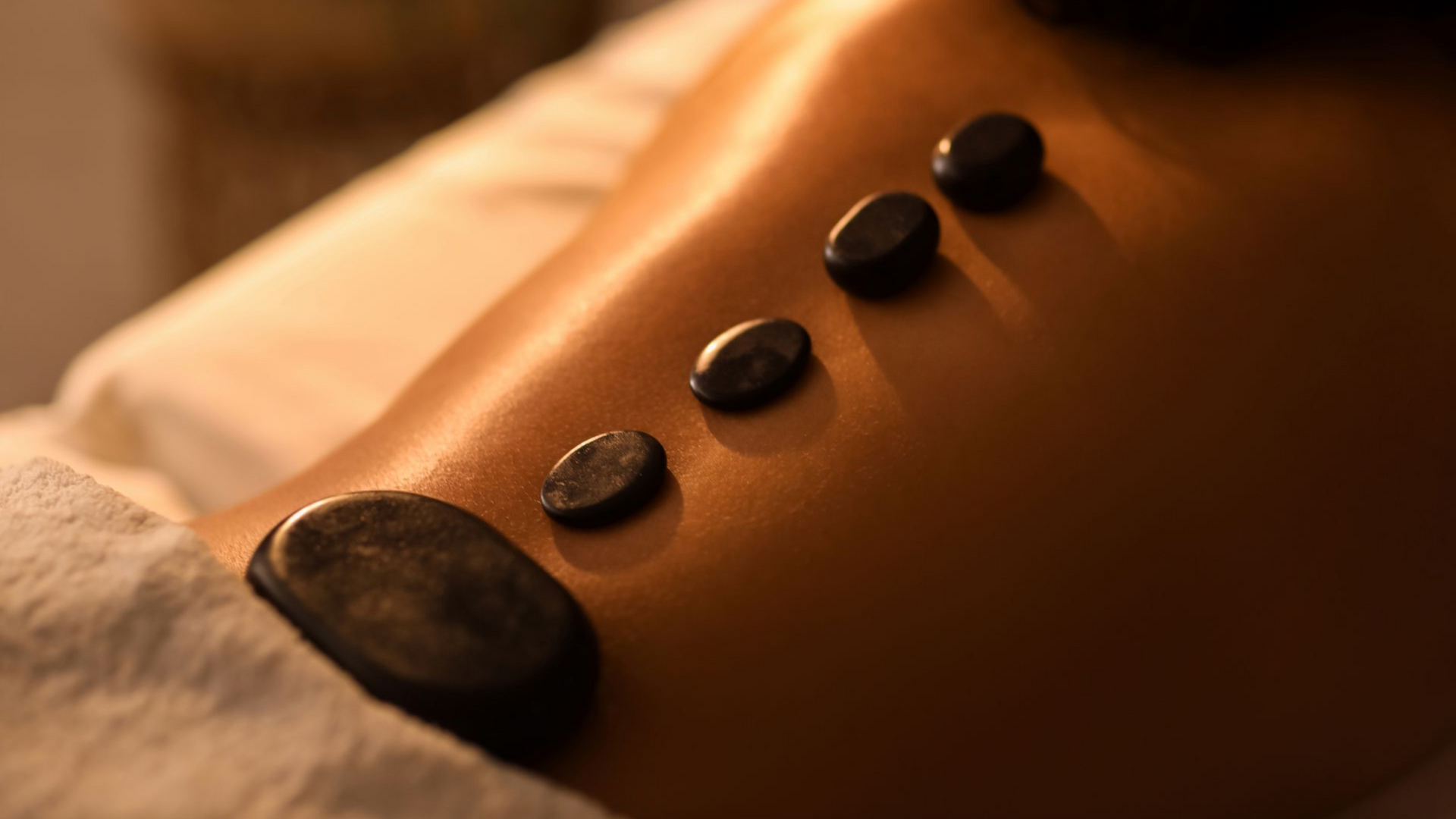 Hot stone, Himalayan salt stone, and warm bamboo massages