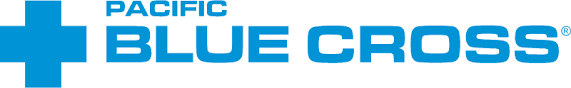 Pacific blue cross logo on a white background