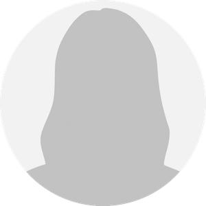 Gray silhouette profile icon on a light background
