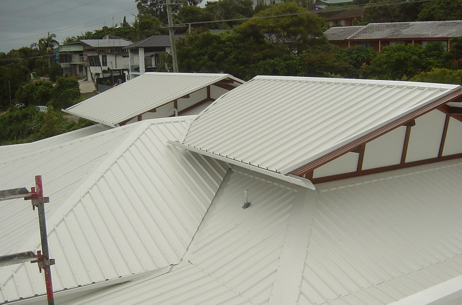 White Metal Roof — Gold Coast, QLD — Tin Men Roofing