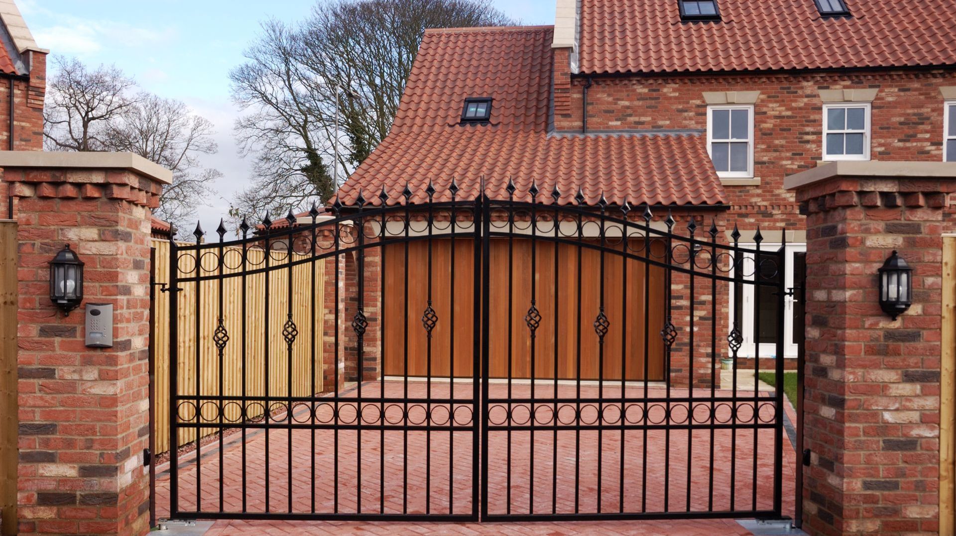 Swing Gates — Denison, TX — North Central Door and Gate Swing Gates — Denison, TX — North Central Door and Gate