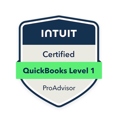 Intuit Certified QuickBooks Level 1 Pro Advisor