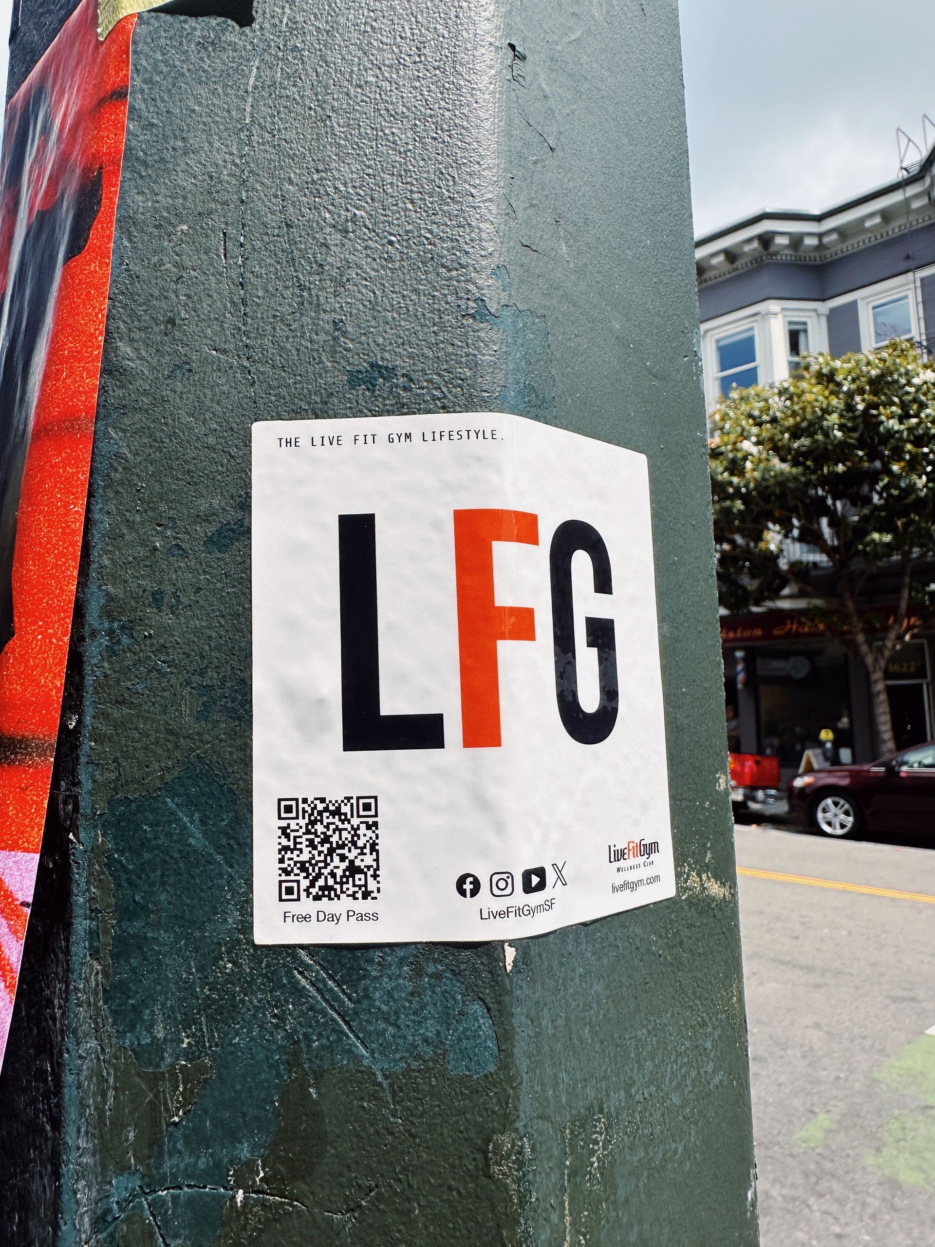 Street Sticker for Gym
