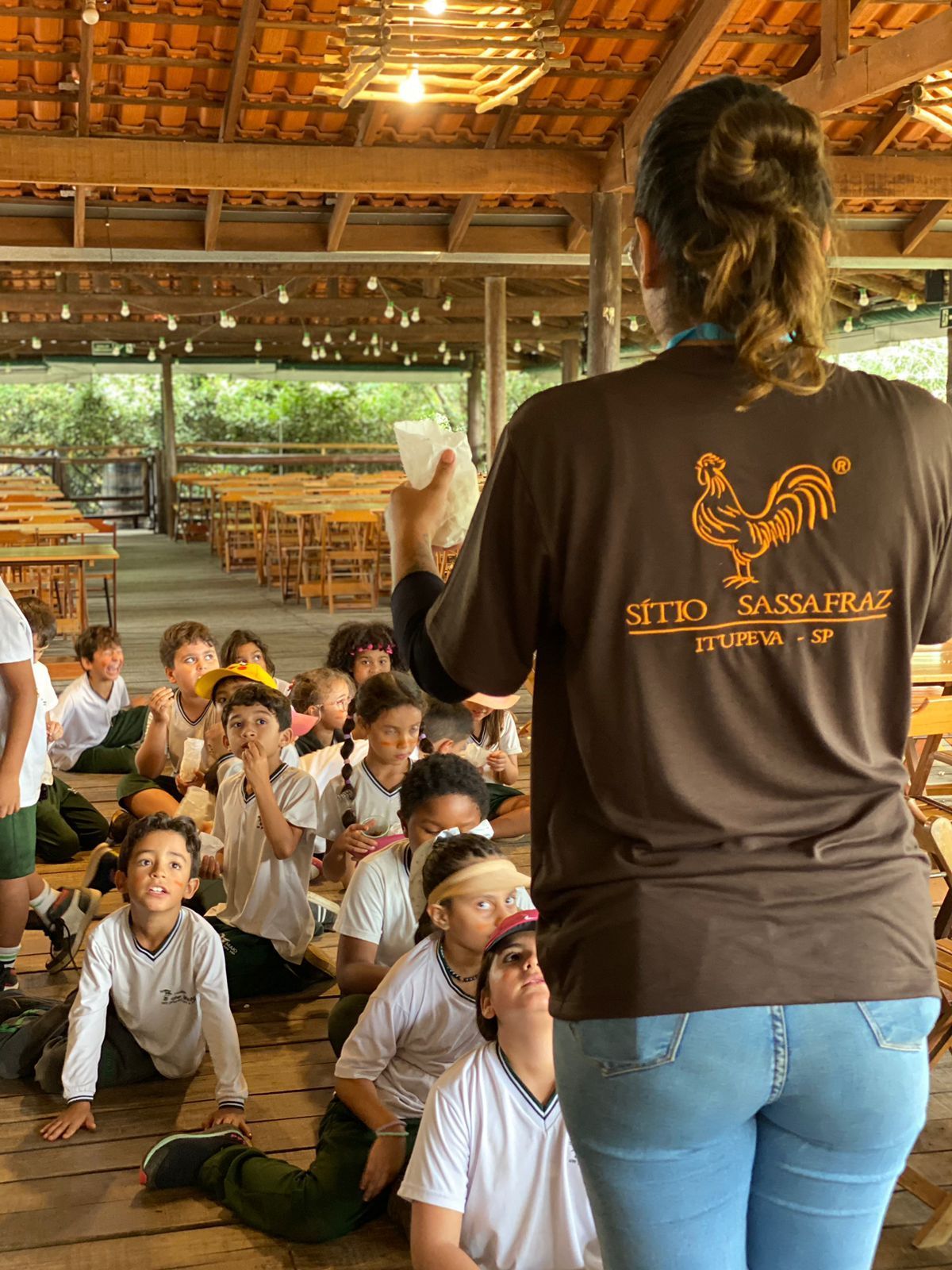 Visitas Escolares no Sítio Sassafraz