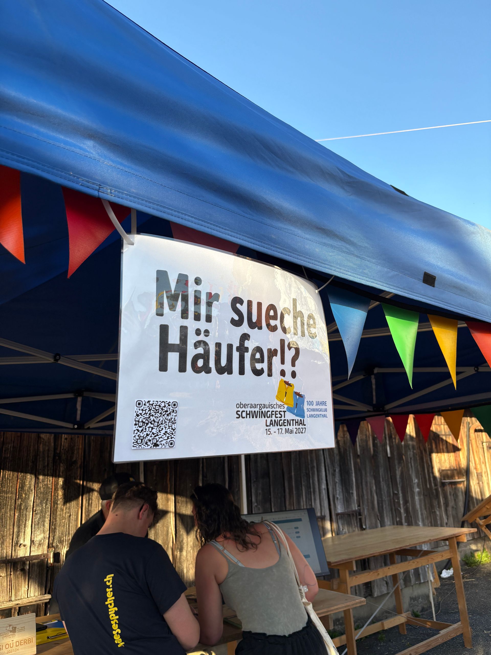Auftritt Oberaargauisches Schwingfest 2027 an der Gewerbeausstellung Langenthal 2026