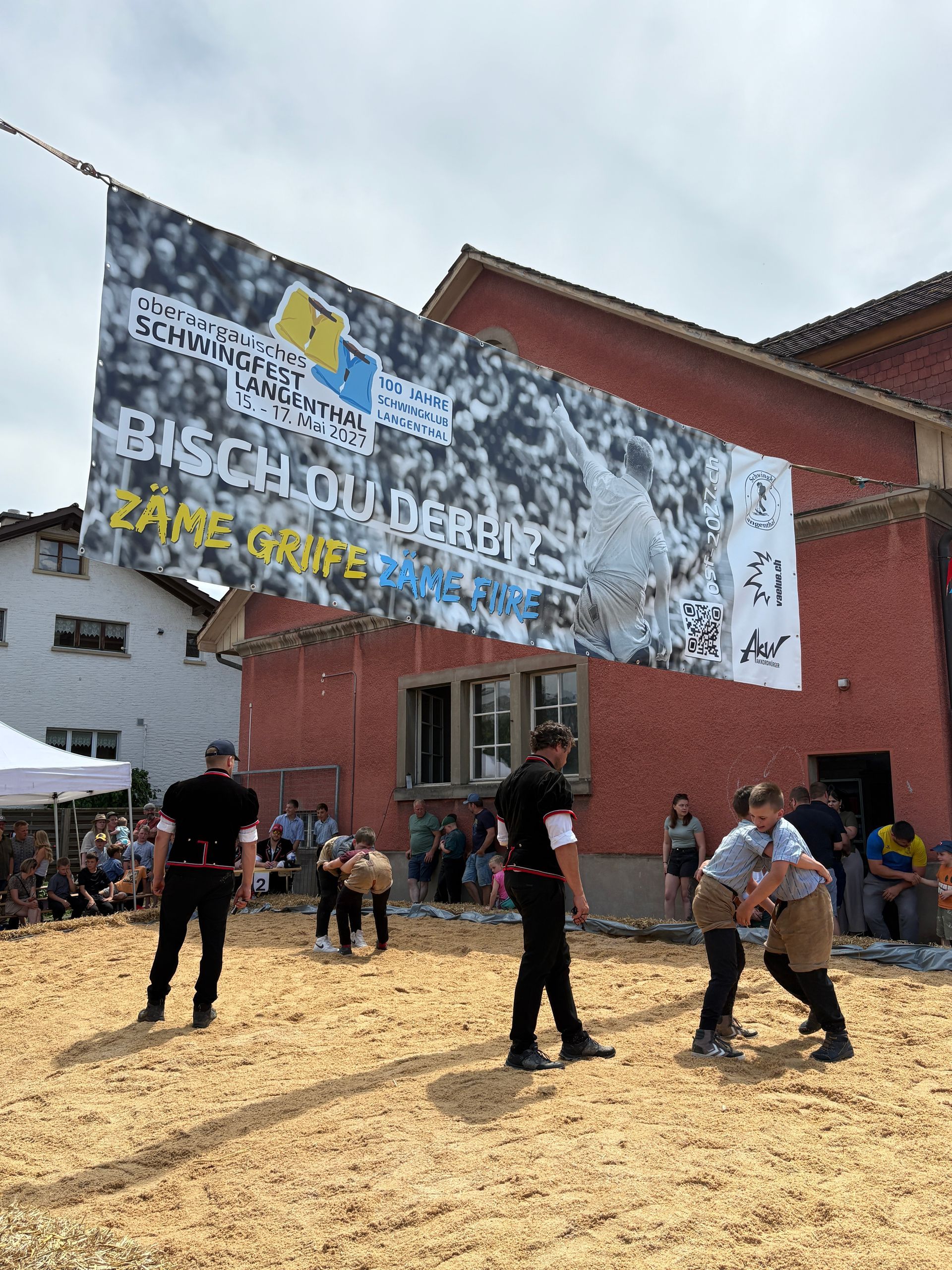 Auftritt Oberaargauisches Schwingfest 2027 an der Gewerbeausstellung Langenthal 2026