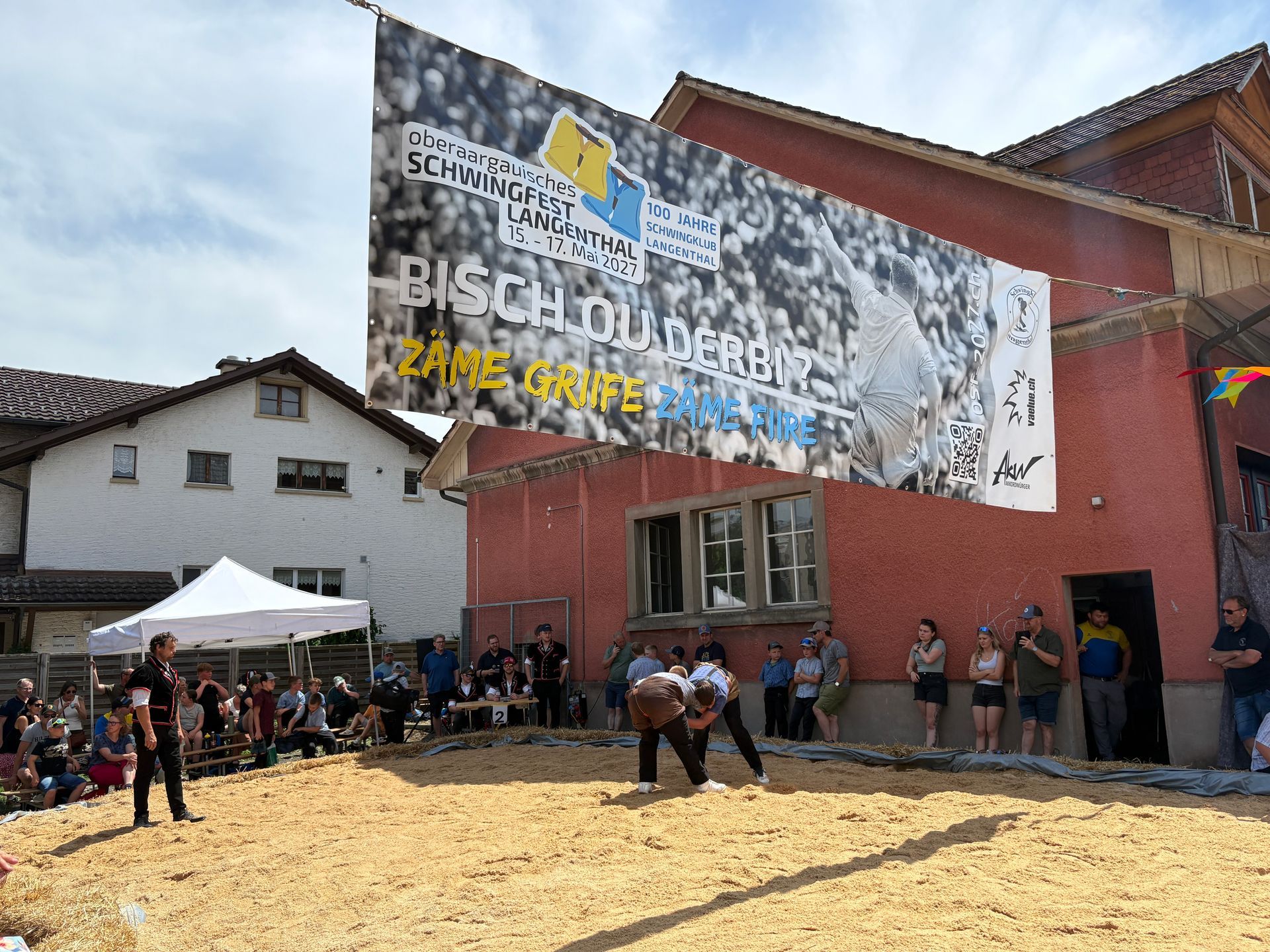Auftritt Oberaargauisches Schwingfest 2027 an der Gewerbeausstellung Langenthal 2026
