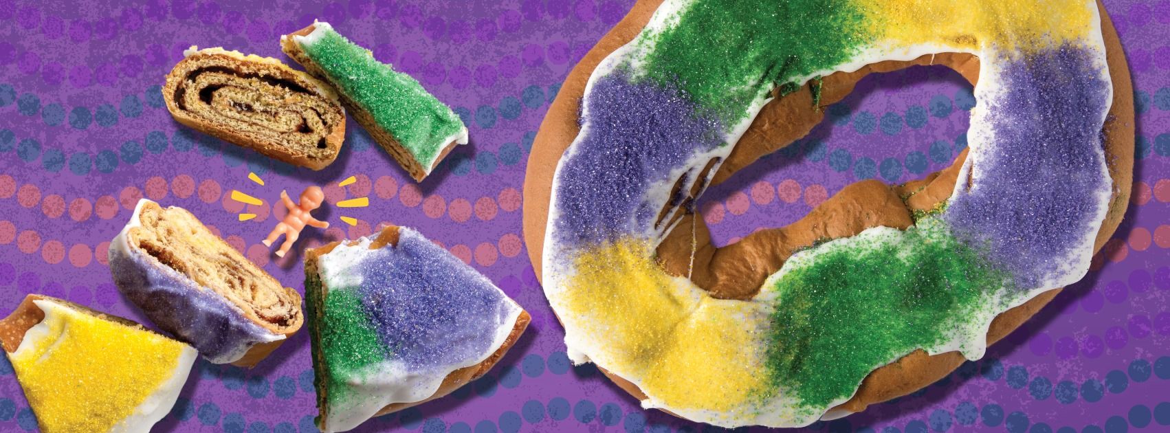 King Cakes, the Tradition and History of These Tasty Treats