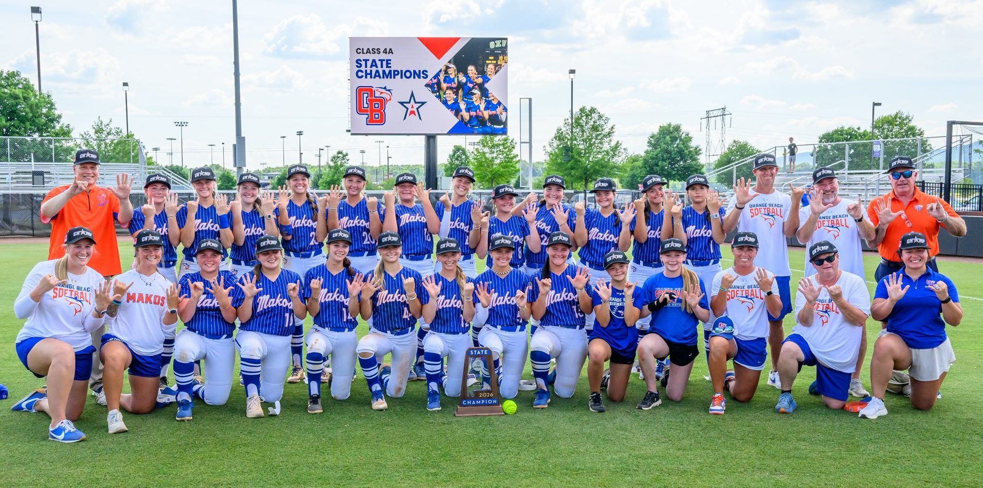 Orange Beach Lady Makos - Photo by Brent Williams, Wolf Bay Media