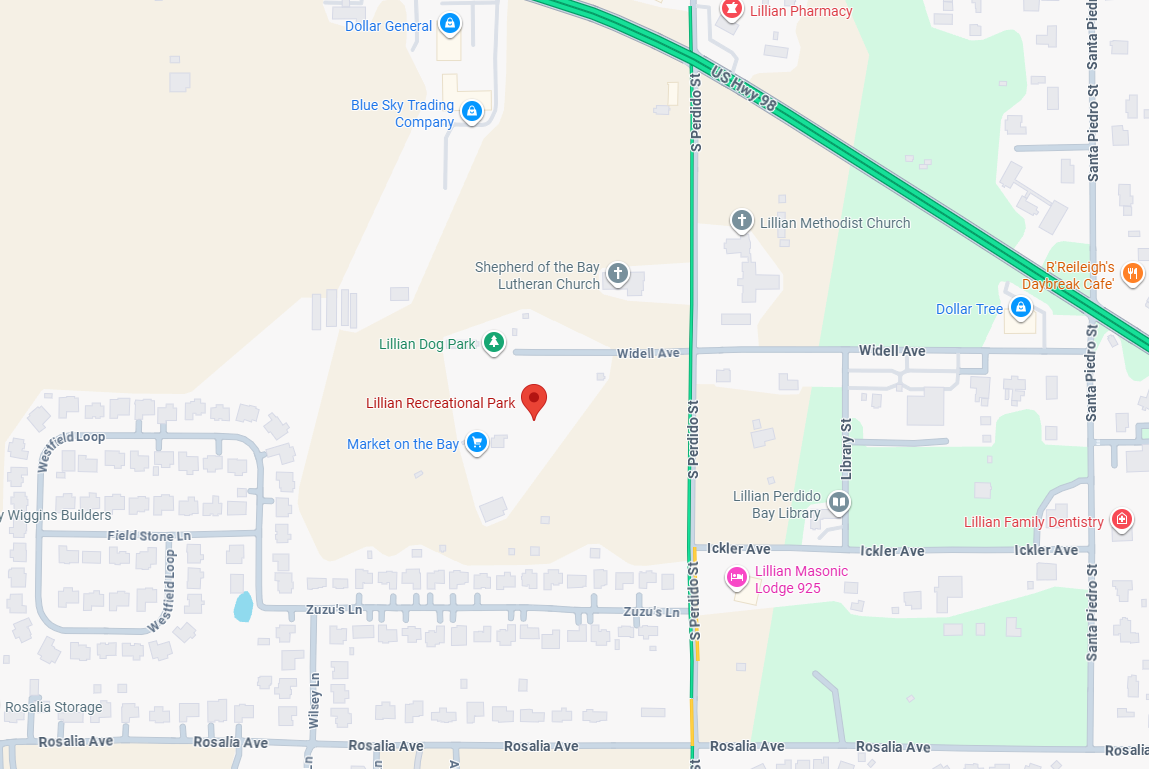 Lillian Park Location