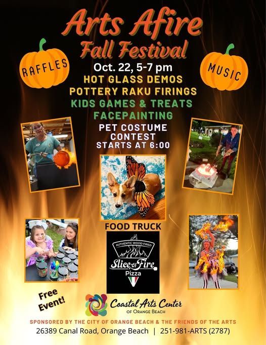 Arts Afire at the Coastal Arts Center of Orange Beach