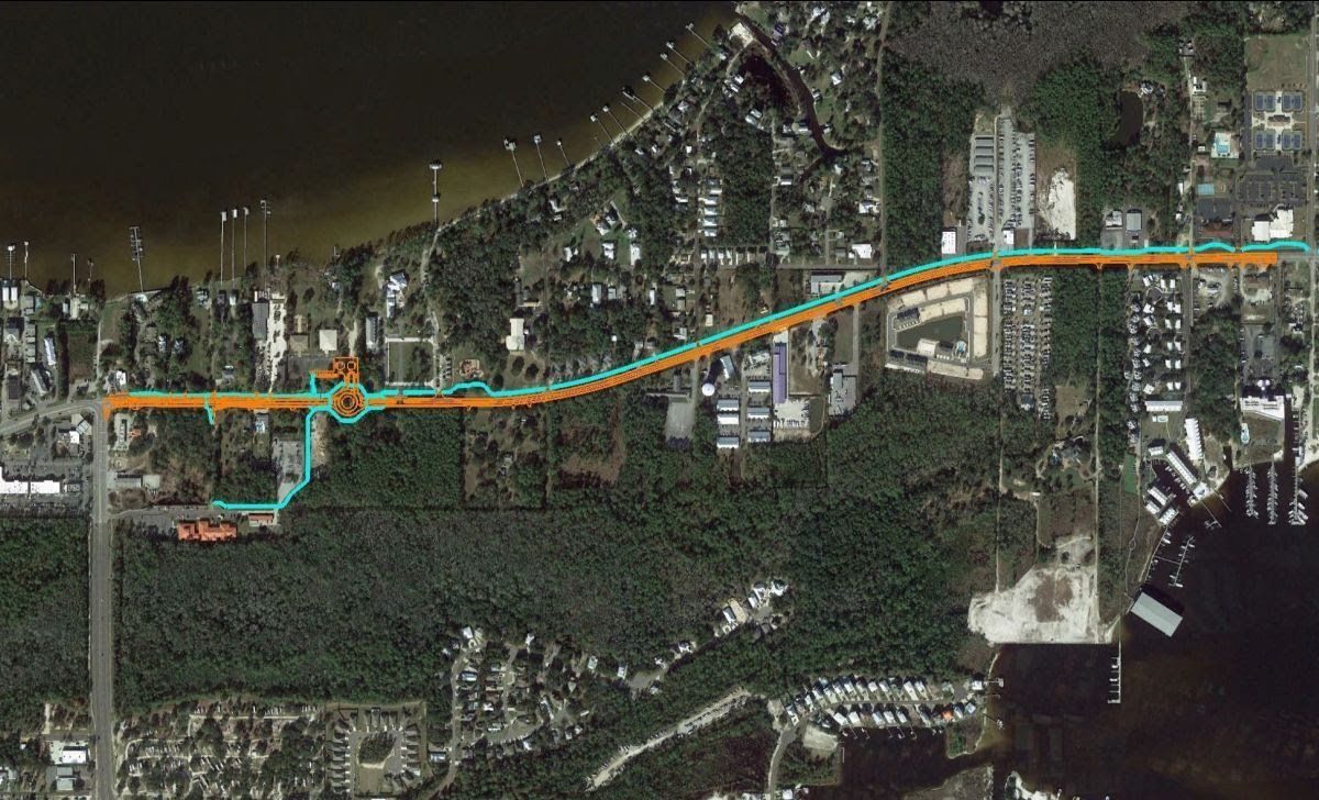 Canal Road East Widening project has begun