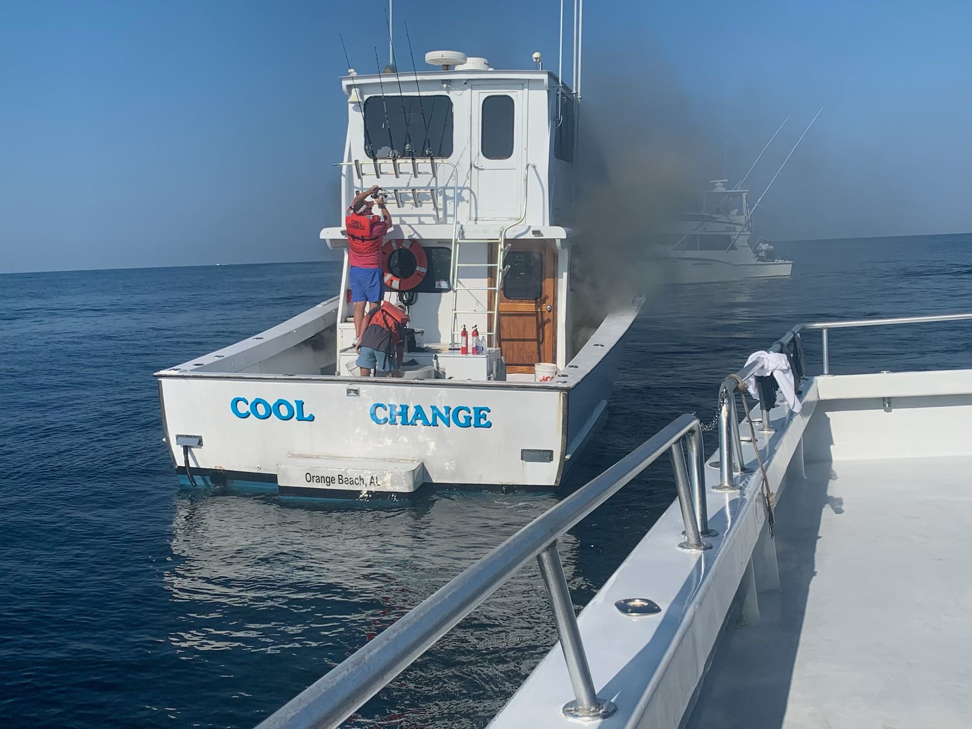 Orange Beach Boat Fire, Cool Change Charters