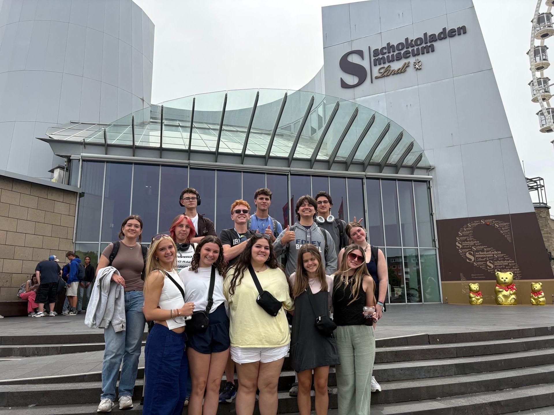Foley Students in Germany on Exchange Program