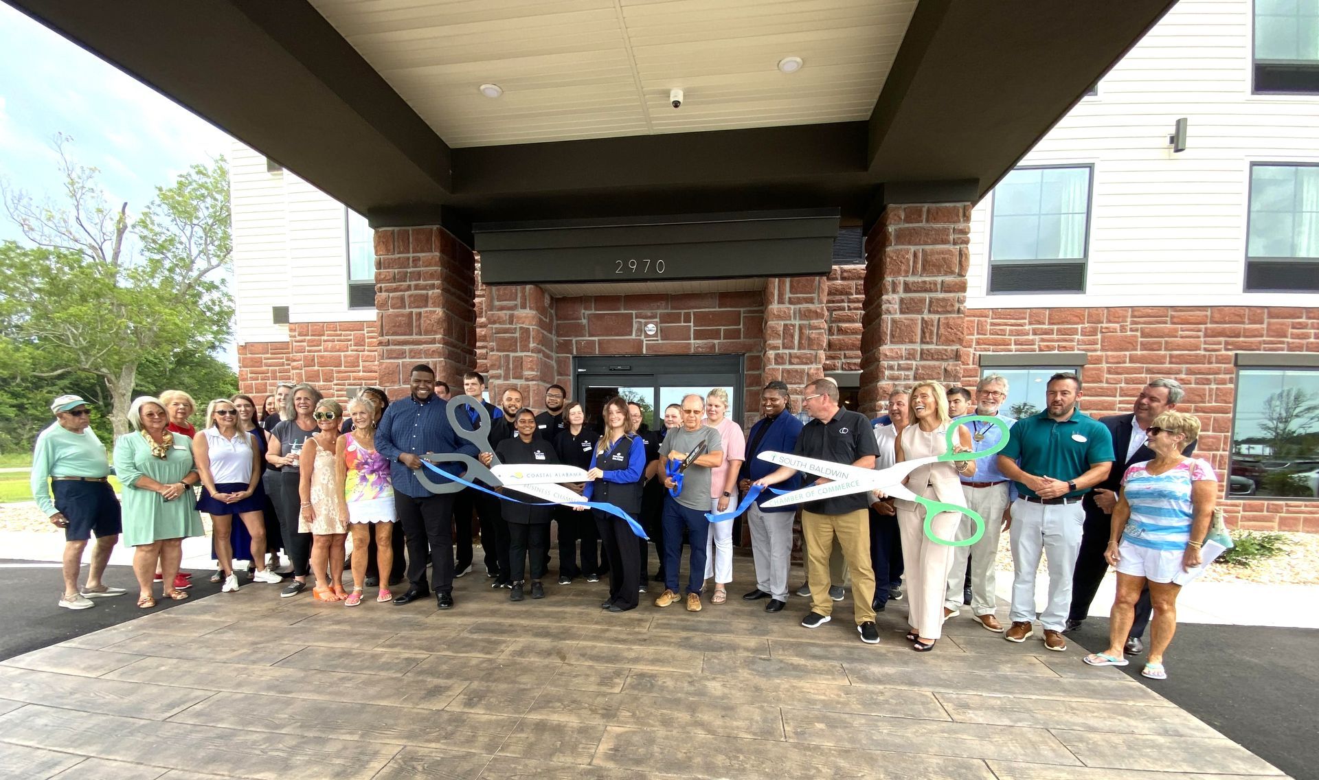 The Foley Cobblestone Hotel was dedicated on Tuesday, June 10. Representatives from the city of Foley, South Baldwin Chamber of Commerce, Coastal Alabama Business Chamber and Cobblestone took part in the opening of Foley’s latest hotel.