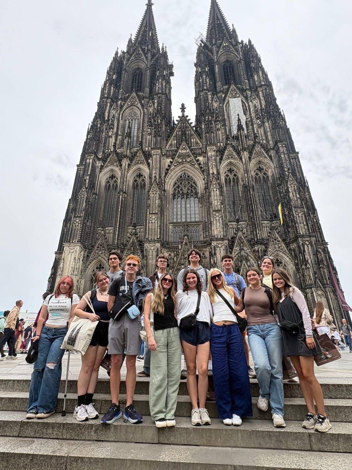Foley Students in Germany on Exchange Program
