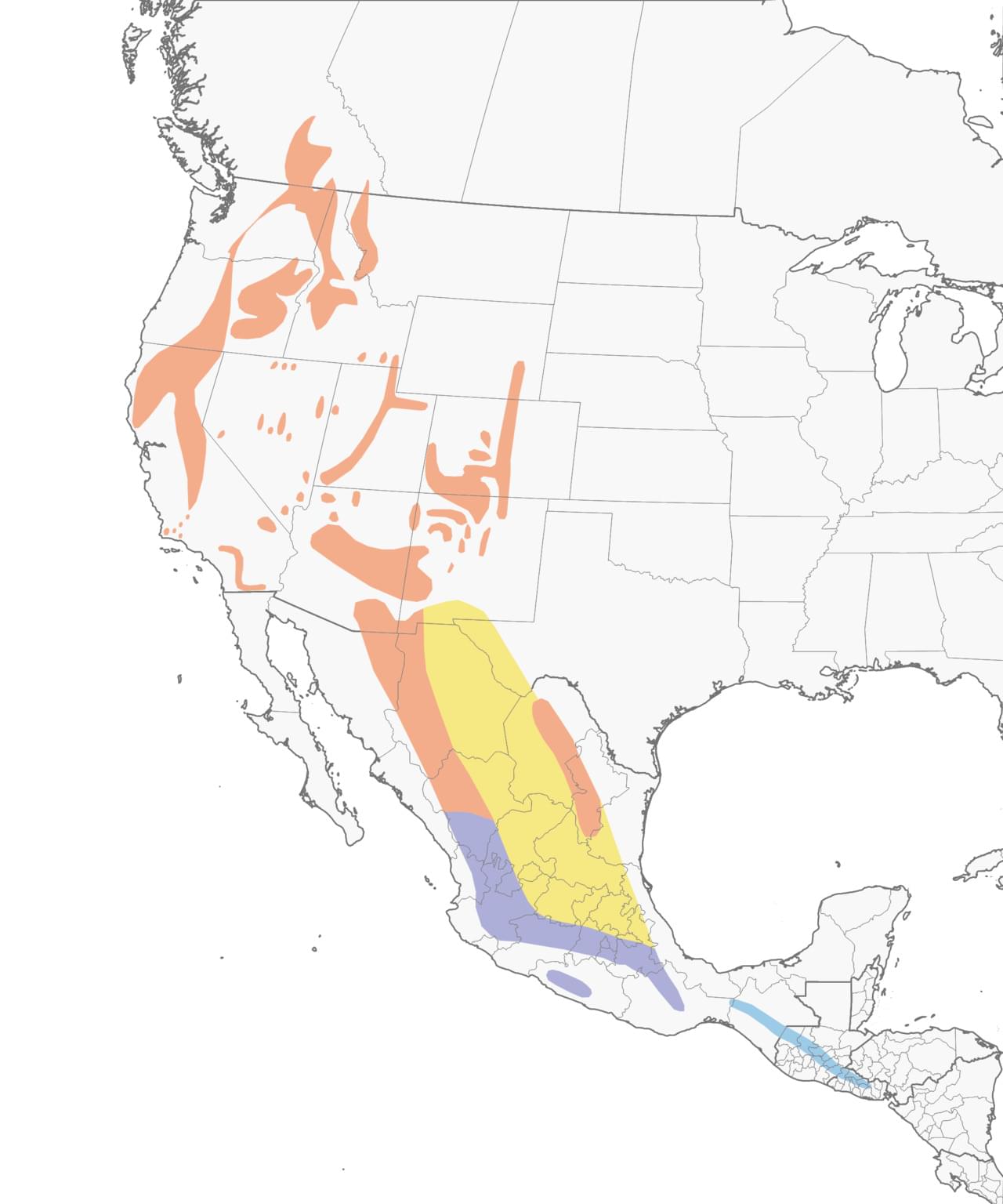 Flammulated Owl Habit Map
