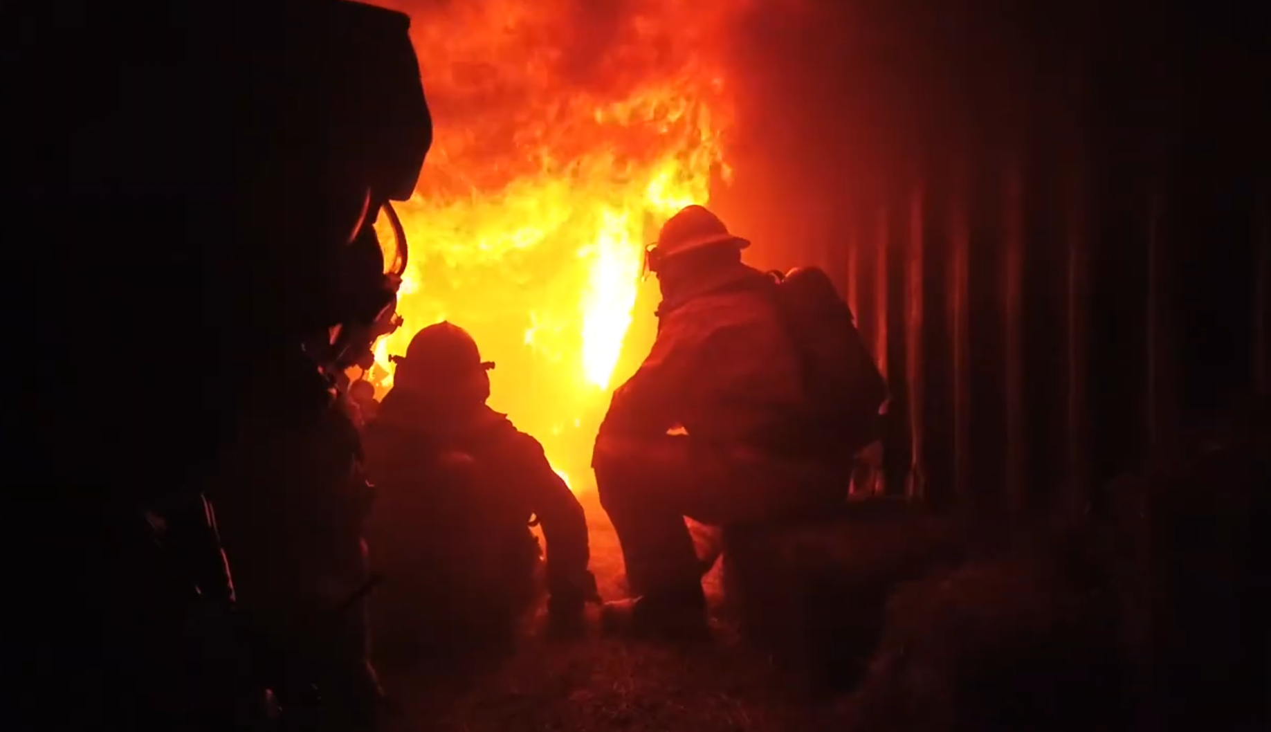 Flashover Training for Fire Fighters