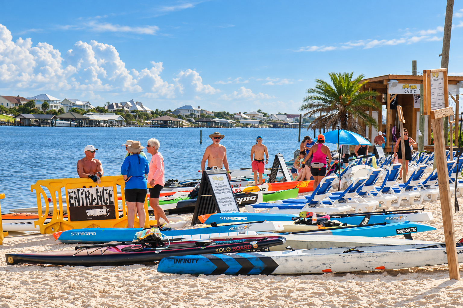 Flora-Bama Hosts Paddle Dash