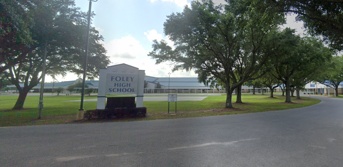 Foley High School - Google Street View Image Foley High School - Google Street View Image