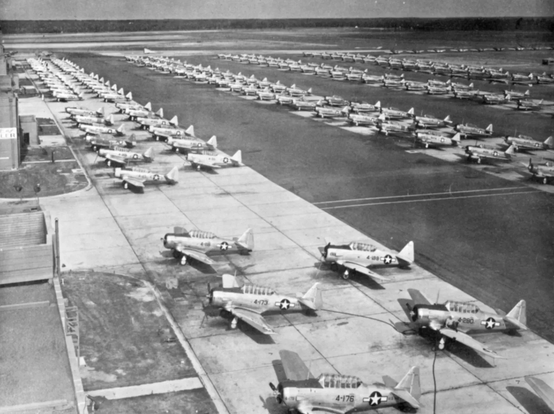 Barin Field in Foley was a training center during WWII