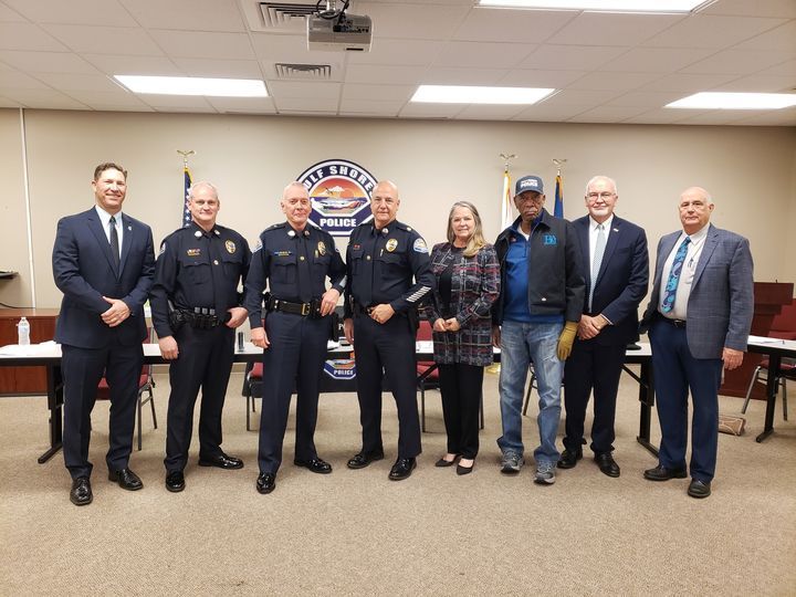 Gulf Shores Police Dept and Morgan Freeman