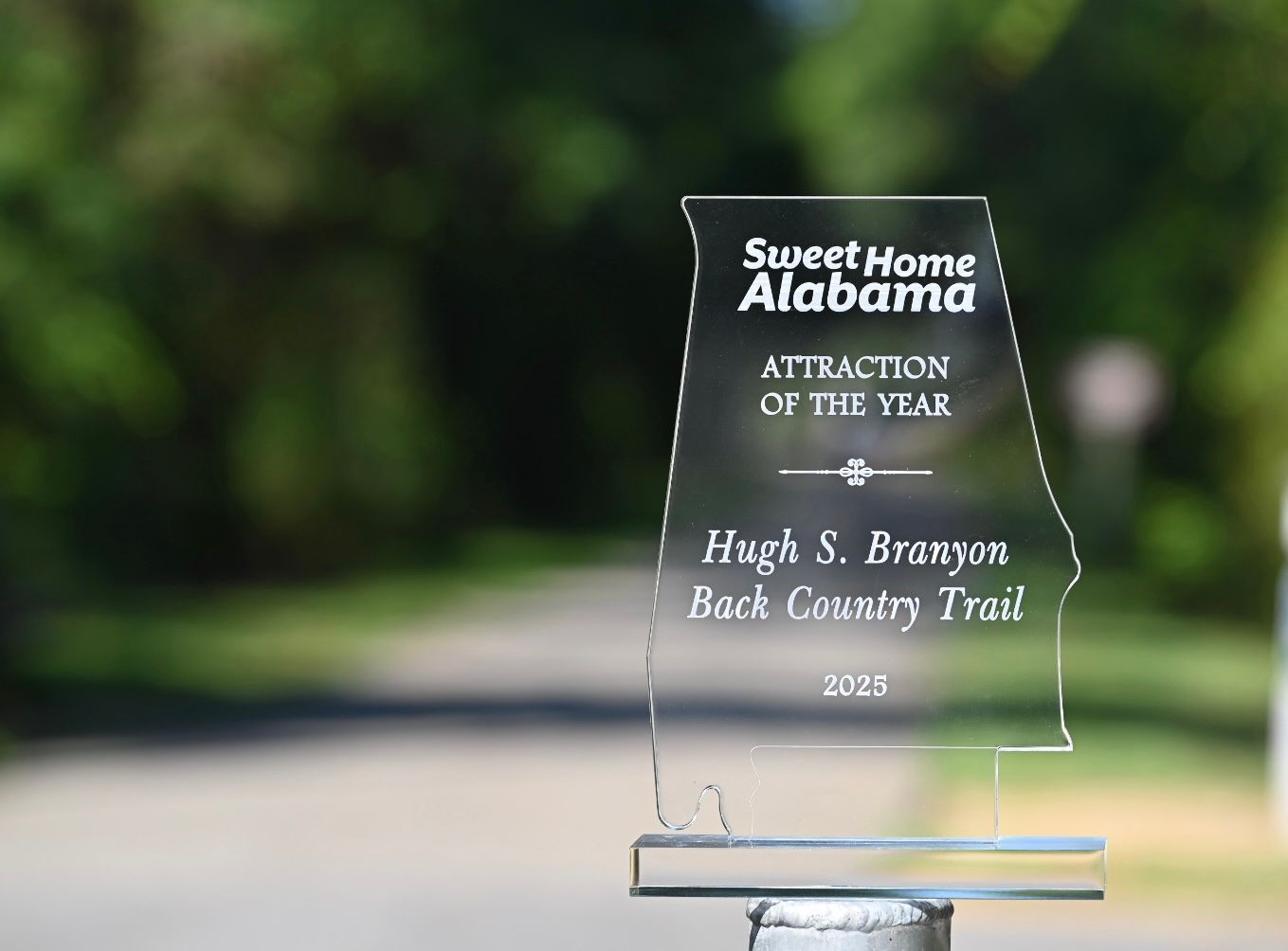 Alabama's Attraction of the Year for 2025 Trophy