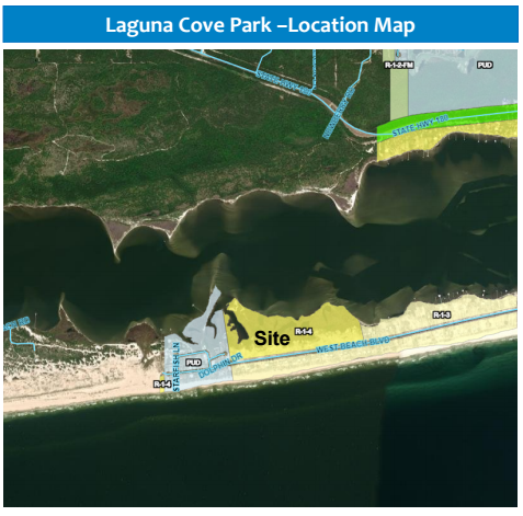 Laguna Cover Park Location Map