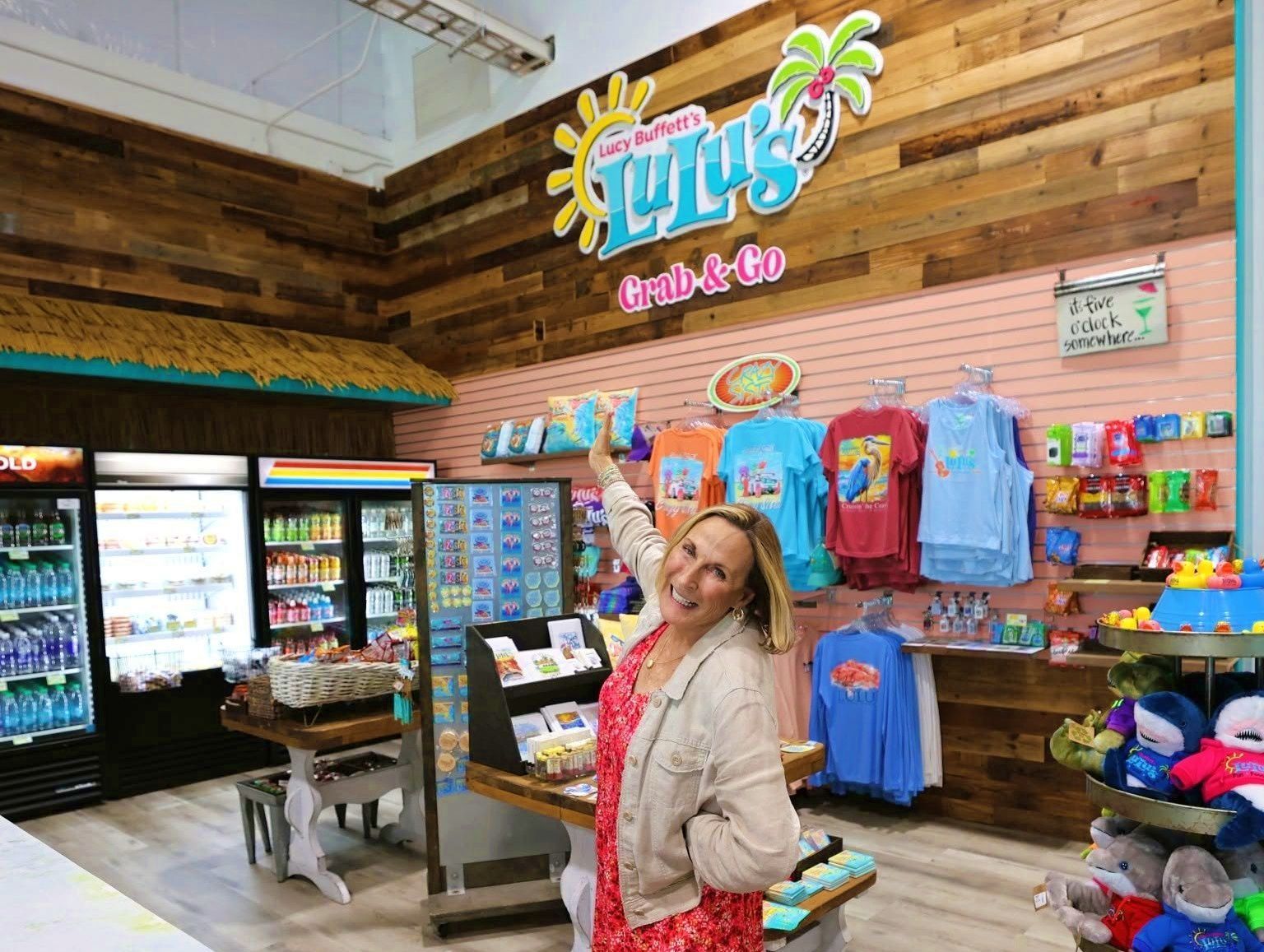 Lucy Buffett’s restaurant now serves favorite dishes to travelers departing for home