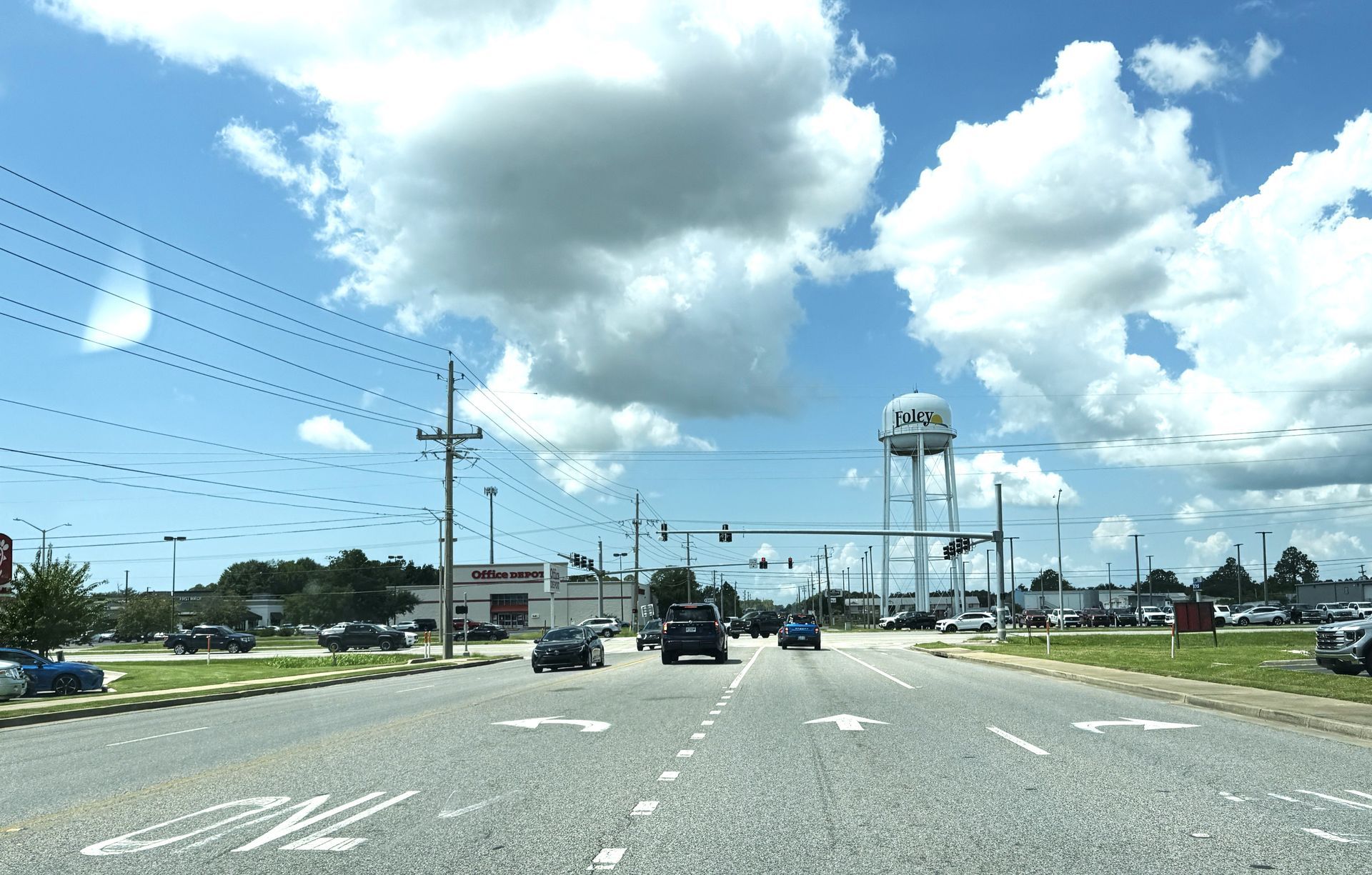 Miflin Road in Foley Alabama