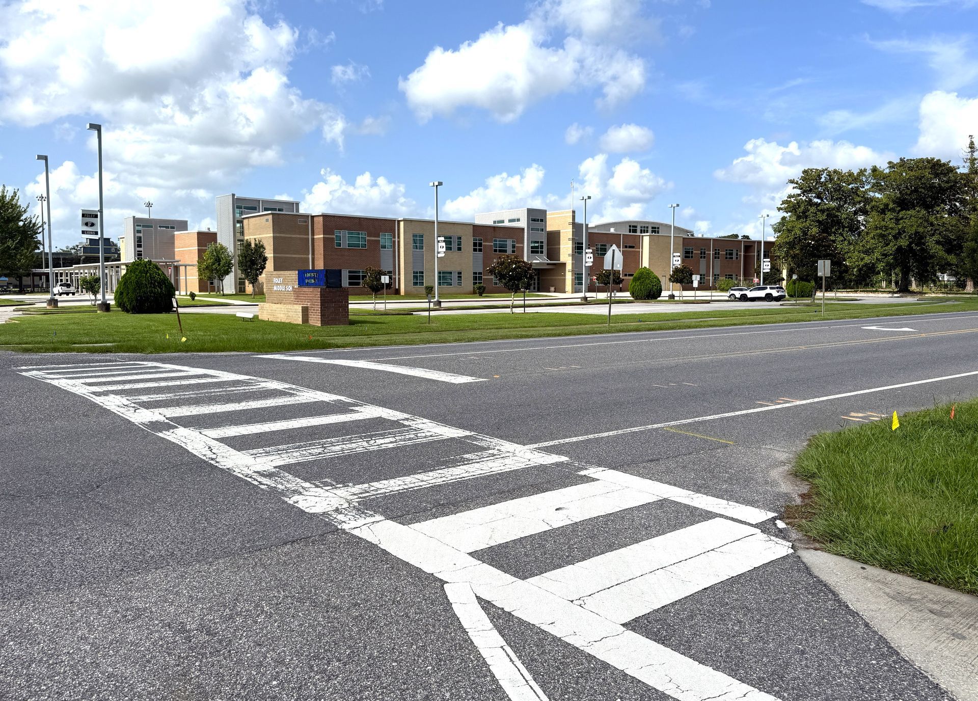 Oak Street Crosswalk in Foley