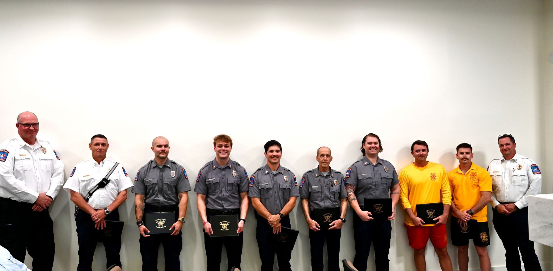 Orange Beach Firefighters and Lifeguards. Photo by Marc D. Anderson