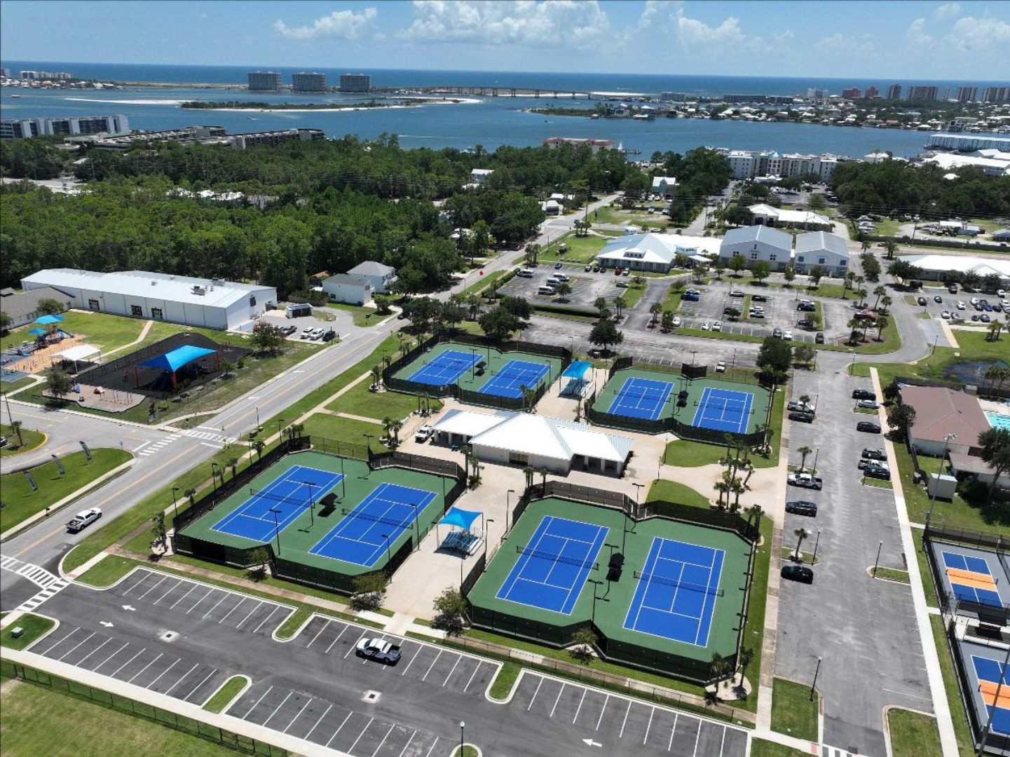 Orange Beach Tennis Center Courts 