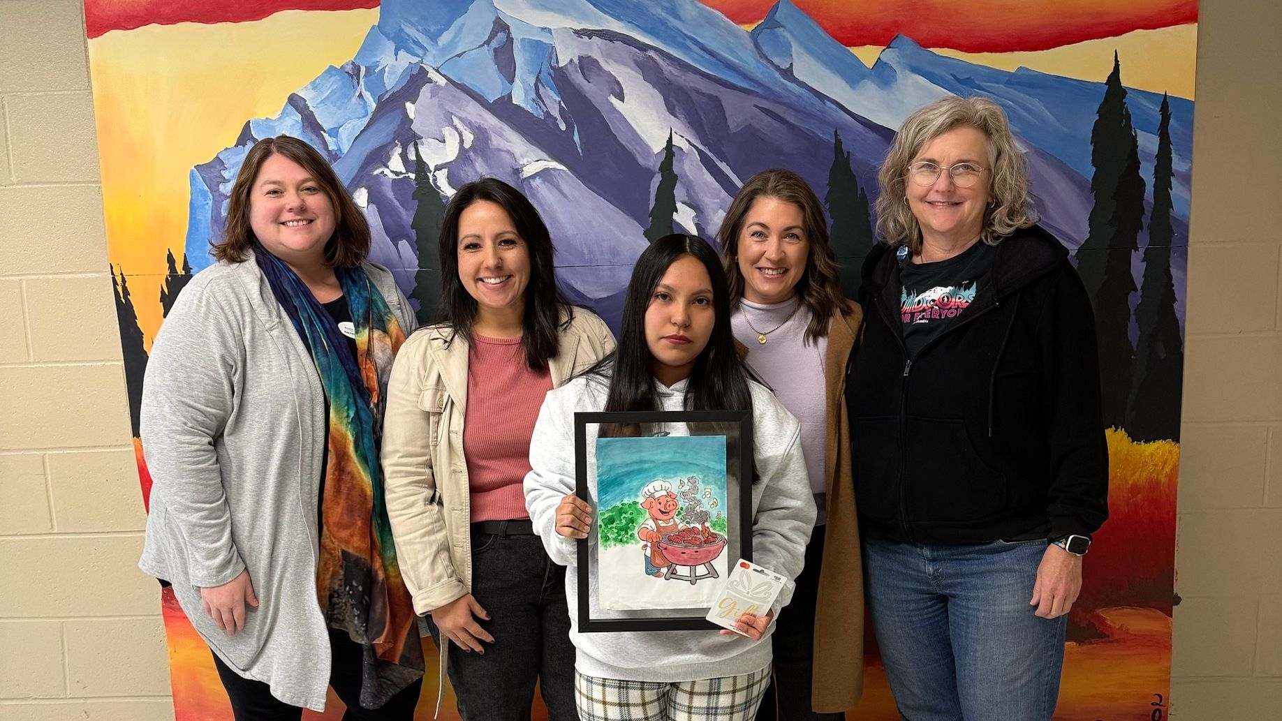 Soledad Sanchez with South Baldwin Chamber Foundation Staff