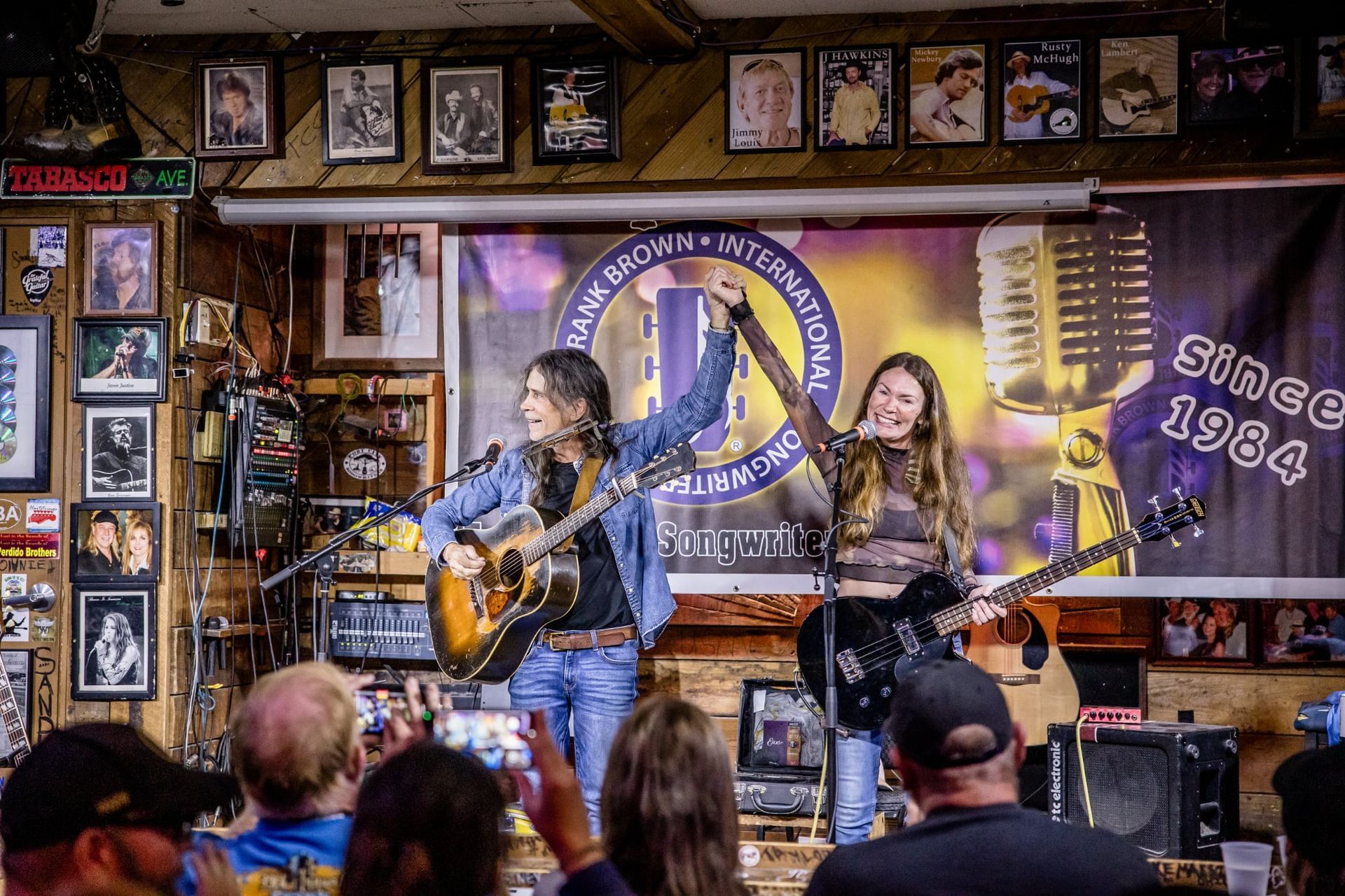Sugarcane Jane at the Frank Brown International Songwriter's Festival — Photo by Shelley Patterson, C-Shelz Photography
