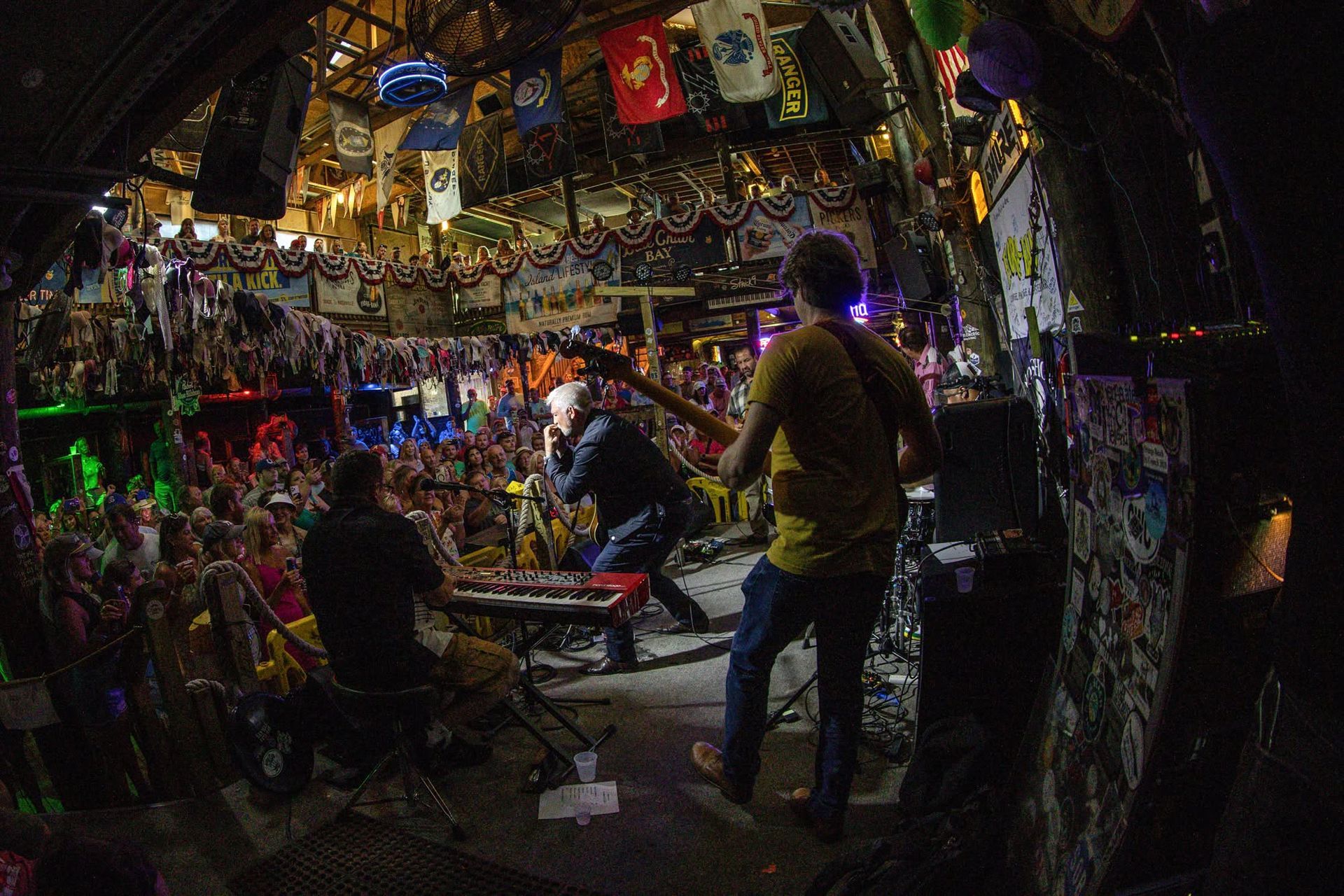 Taylor Hicks Performing at the Flora-Bama in 2023